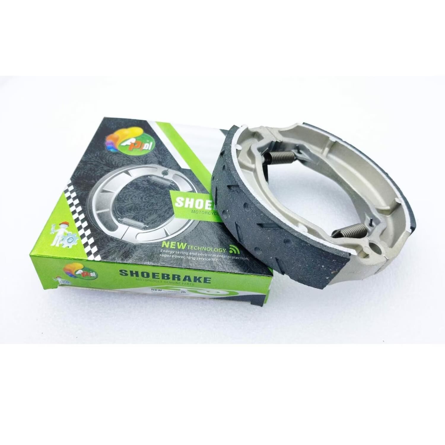 Scooter 150 Arka Fren Balatası Kanallı (Yeşil Kutu)