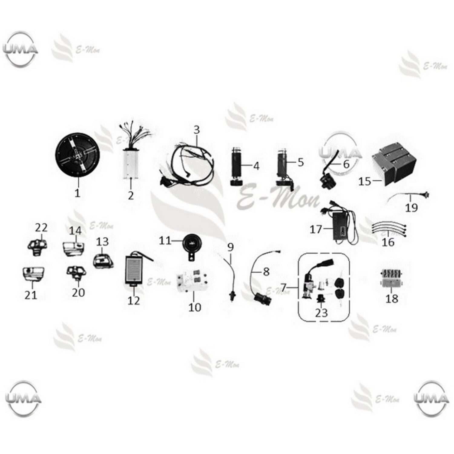 E-Mon Duo Kontrol Ünitesi Orj