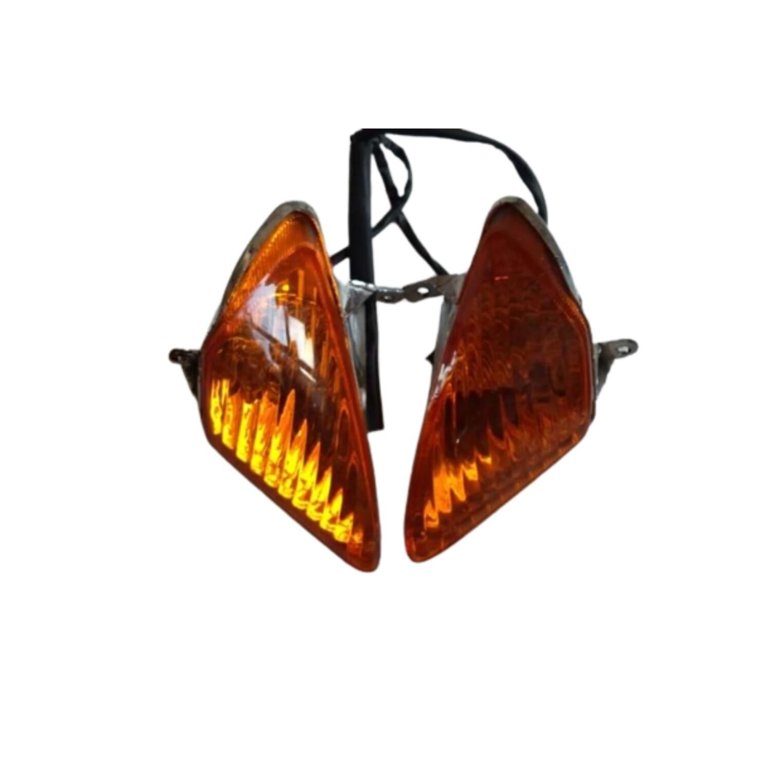 Ön Sinyal Sağ+sol Sarı Cam Komple Maxi Scooter