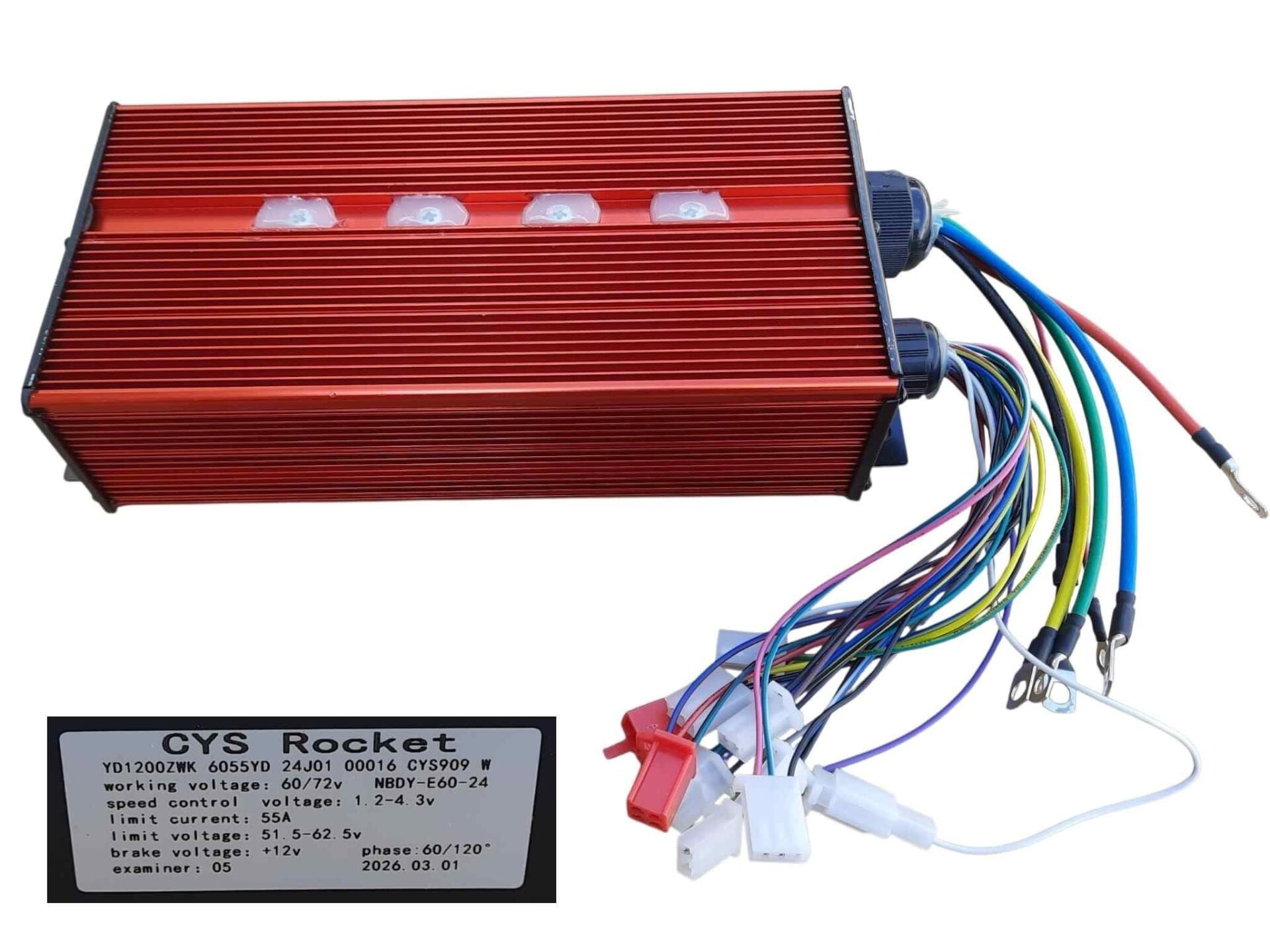 Ebıs E-Bis Hız Kontrol Cdi Akıllı Beyin 60-72V 55Ah Cys Rocket