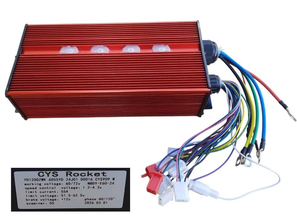 Ebıs E-Bis Hız Kontrol Cdi Akıllı Beyin 60-72V 55Ah Cys Rocket