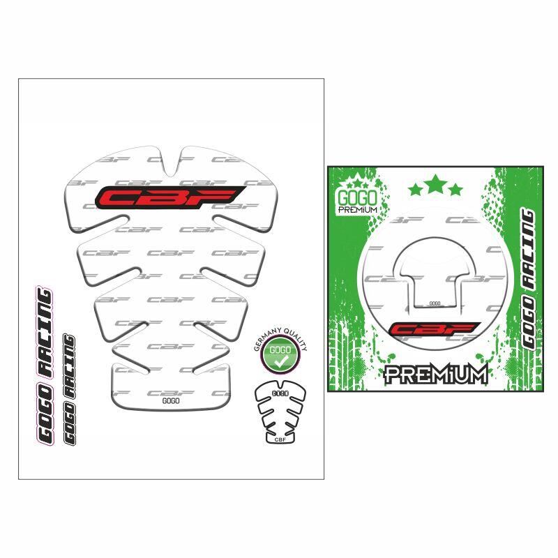 Honda Cbf 150 2007 - 2018 Uyumlu Tank Pad 002