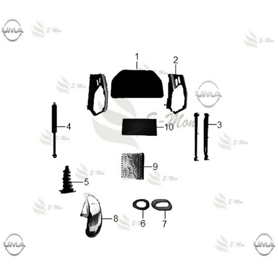 E-Mon Tt Cargo 2016 Ön Çamurluk Orj