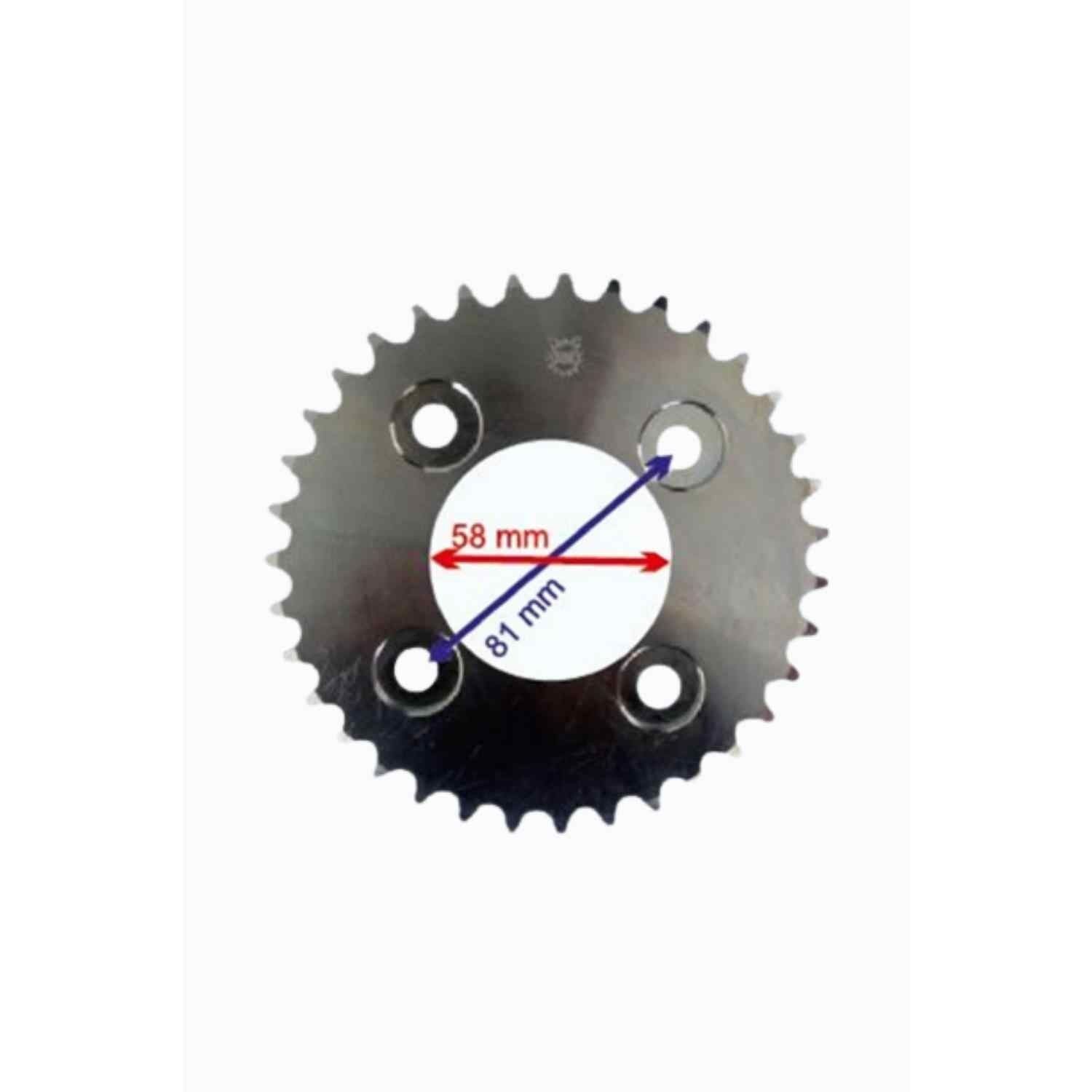 İnnova Uyumlu Arka Dişli 420-35T İç 58 Mm Öm