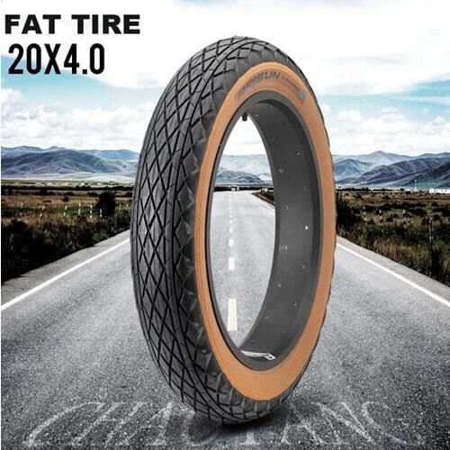 20*400 İç+Dış Lastik Amber Yanak Arısun E-Bisiklet Fat Bike