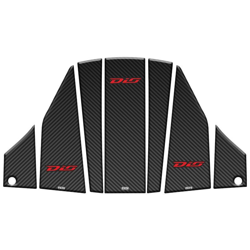 Honda Dio 2021 - 2024 Uyumlu Tank Pad Set 003