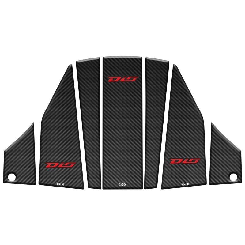 Honda Dio 2021 - 2024 Uyumlu Tank Pad Set 003