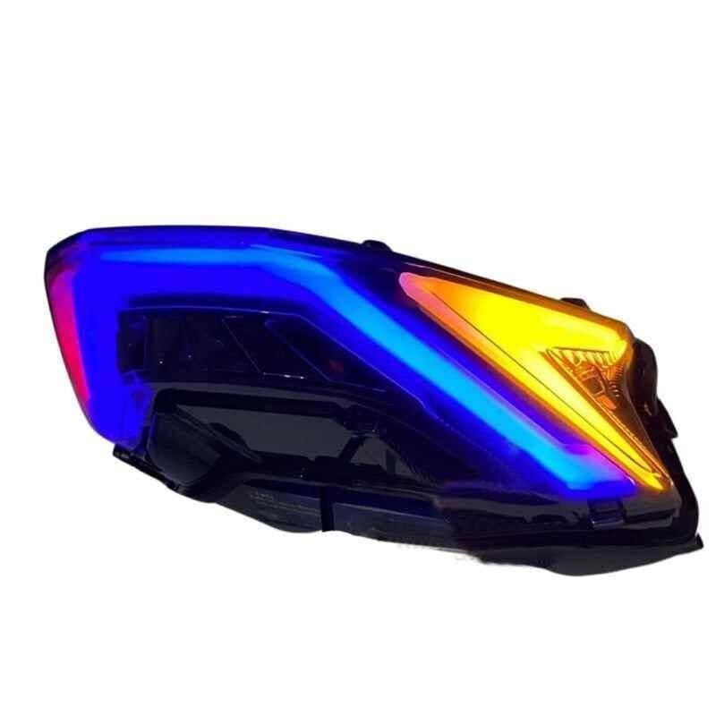 Honda Pcx 2021 - 2024 Uyumlu Rgb Led Telefon Konrollü Arka Stop Takımı Bluetooth
