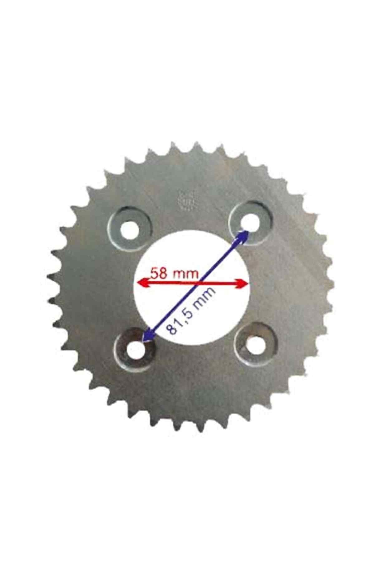 İnnova Uyumlu Arka Dişli 428-37T İç 58 Mm Öm