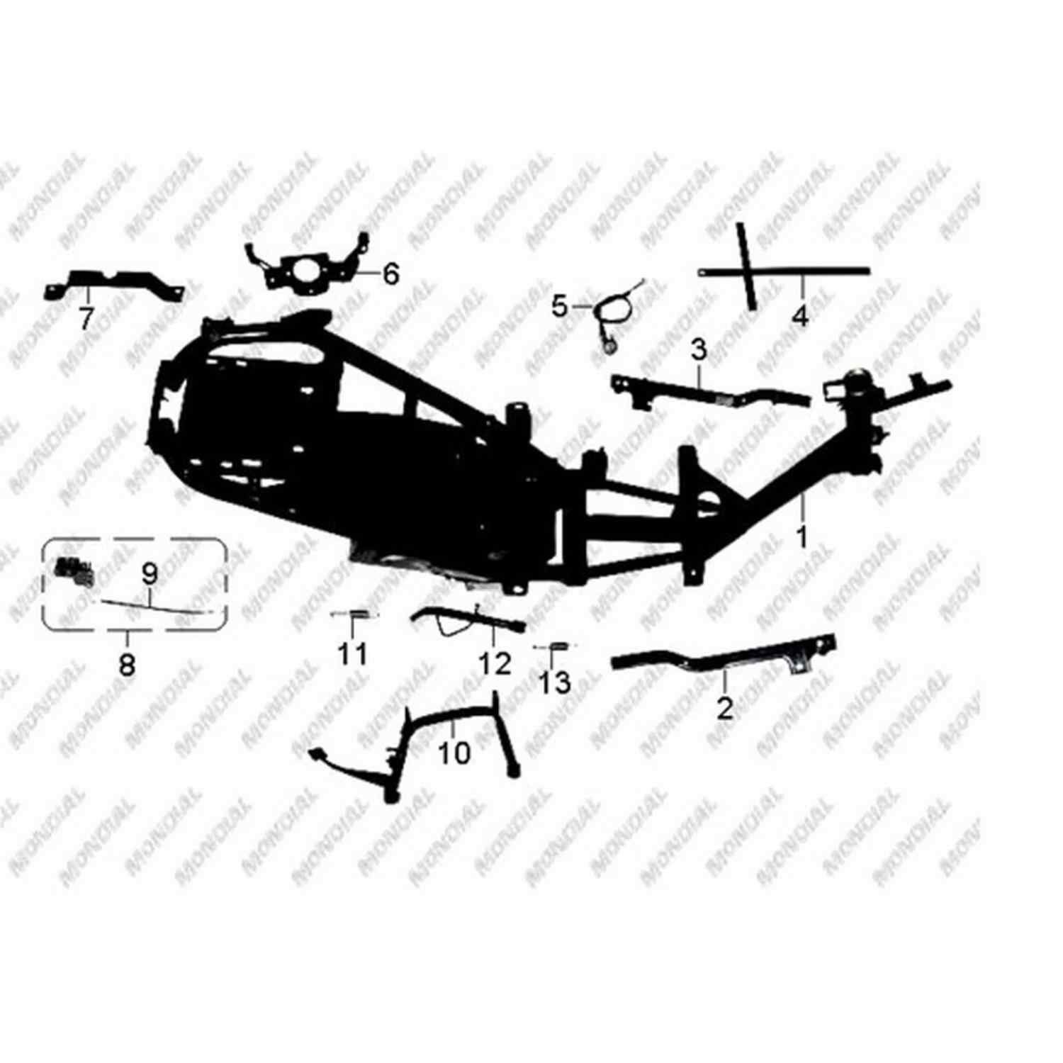 E-Mon Derrace Alt Sehpa Orj