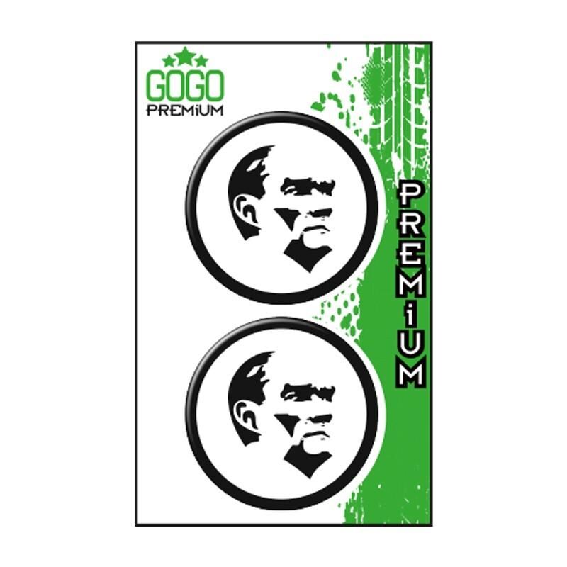 Atatürk 1 (5X5 Cm) İkili Damla Etiket