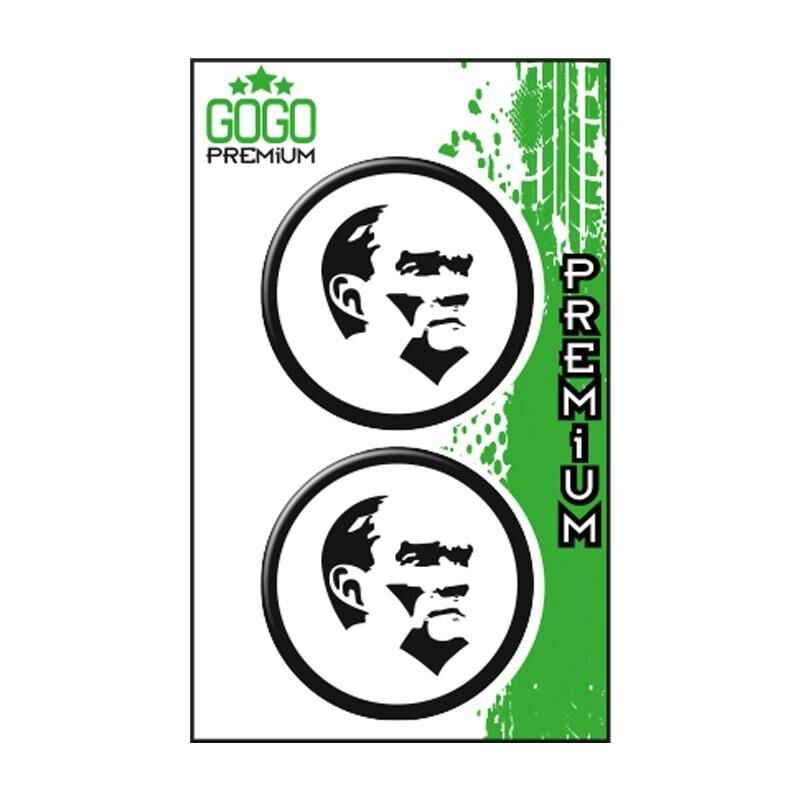 Atatürk 1 (5X5 Cm) İkili Damla Etiket