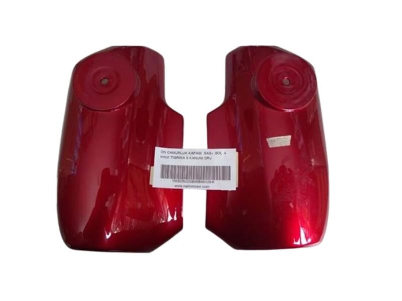 Kanuni  Ön Çamurluk Kapağı Sağ+Sol Kırmızı Tigrina S