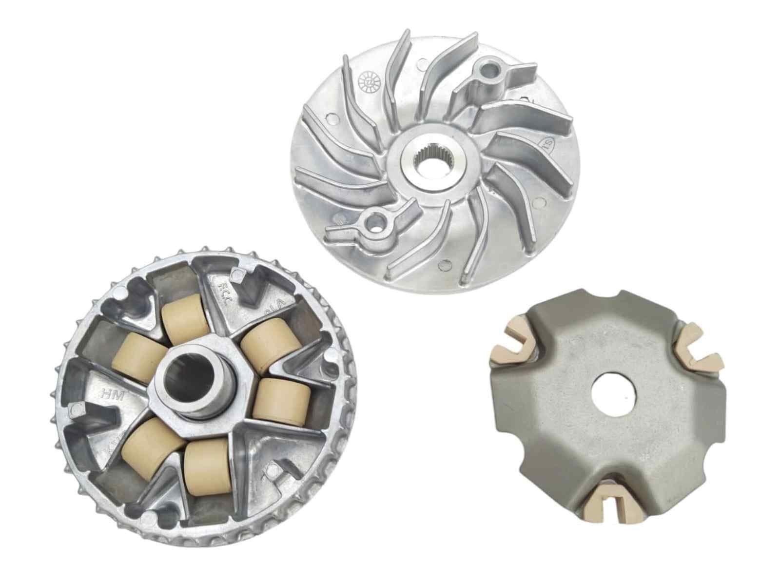 Kuba Scooter 125 Ön Varyatör Komple Zenzero Santa Lavinia