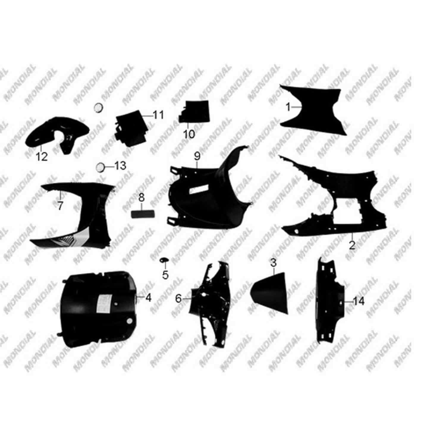 E-Mon Derrace Ayaklık Ana Gövde Orj