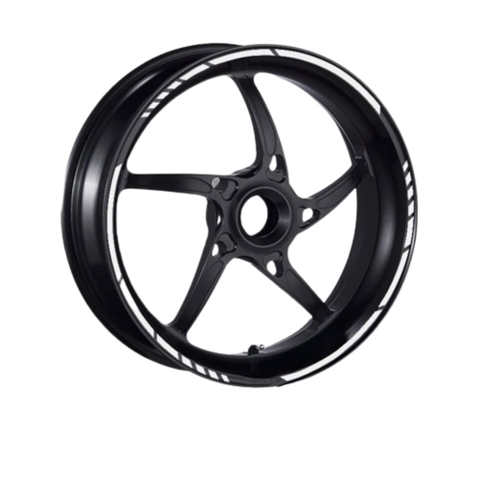 Reflektör Beyaz Kesik 1 Set Jant Şeridi