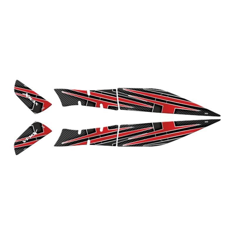 Yamaha Xmax 2018 - 2022 Uyumlu Yan Ayak Pad 009