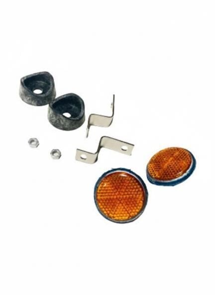Yuvarlak Reflektör Küçük 5Mm Sarı Aym Set