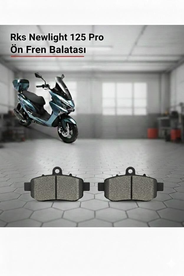 Rks Newlight 125 Pro Bakım Seti Ön-Arka Balata Ve Hava Filtresi 3Lü Set