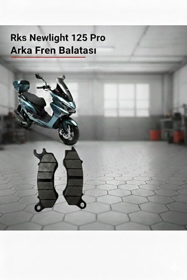 Rks Newlight 125 Pro Bakım Seti Ön-Arka Balata Ve Hava Filtresi 3Lü Set