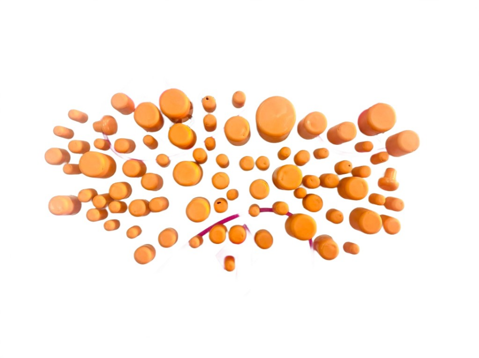 Vida Kapağı Turuncu 80 Parça