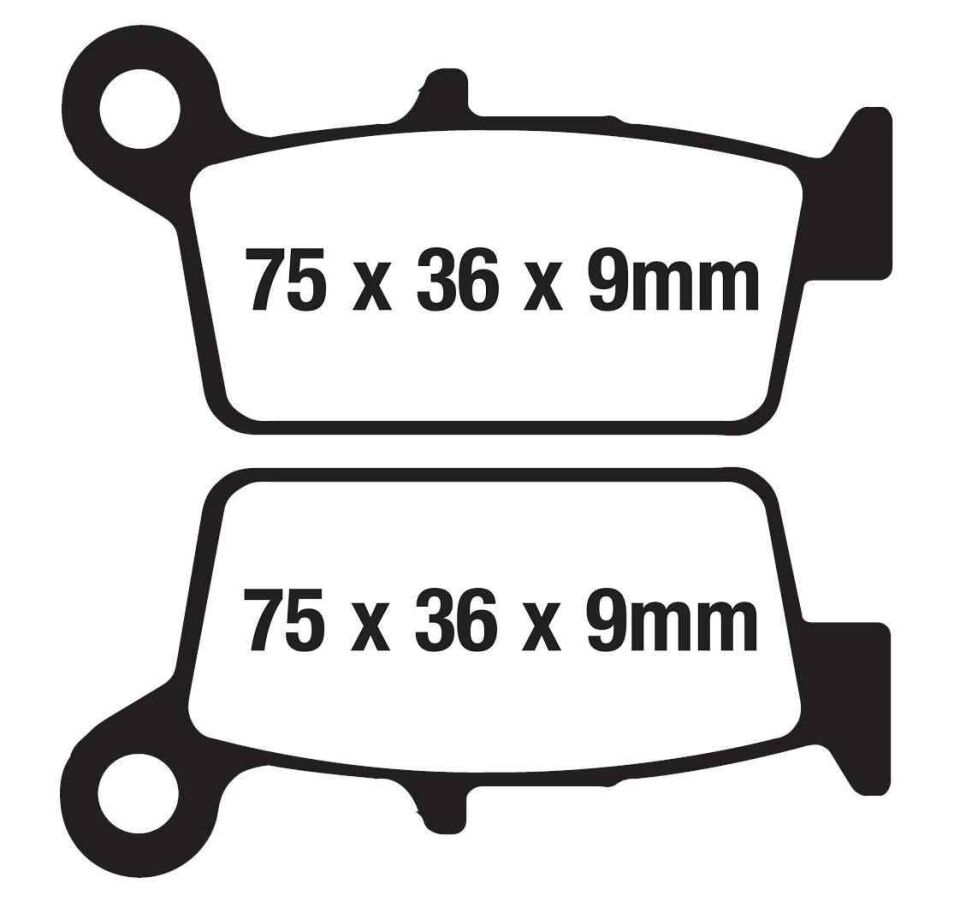 Yamaha Arka Fren Disk Balatası Fa131 Uyumlu Wr 400-426 Fhondanx4