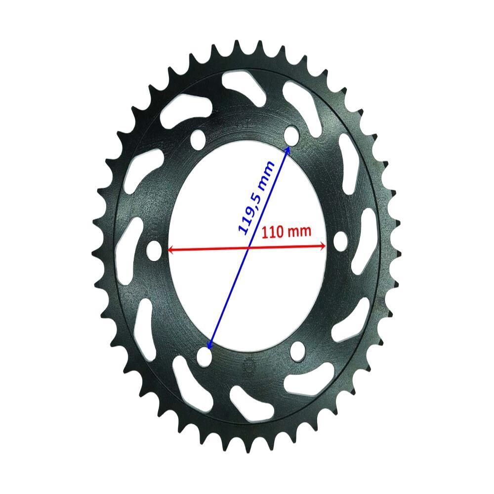 Yamaha Uyumlu R25 Mt-25 Arka Dişli 520-41T İç 110 Mm 6 Delikli Öm