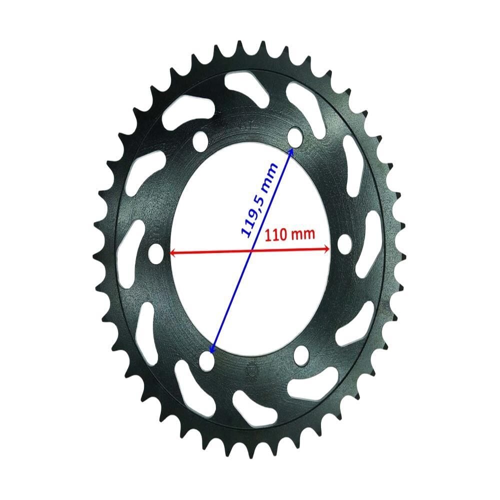 Yamaha Uyumlu R25 Mt-25 Arka Dişli 520-41T İç 110 Mm 6 Delikli Öm
