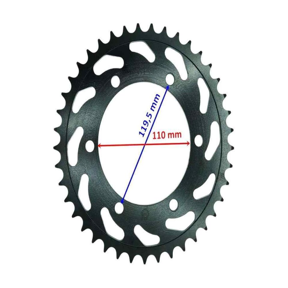 Yamaha Uyumlu R25 Mt-25 Arka Dişli 520-41T İç 110 Mm 6 Delikli Öm