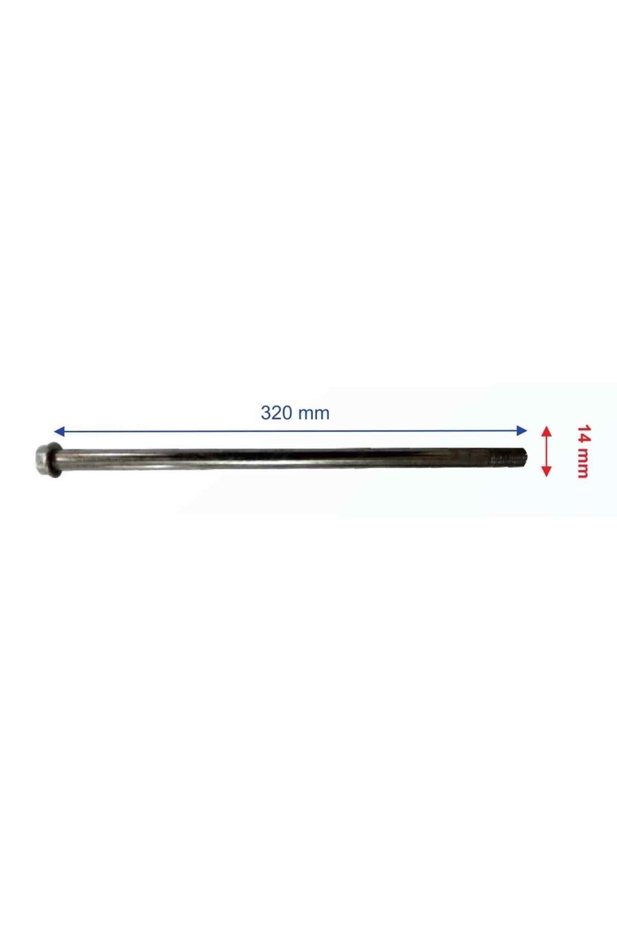 Atv Lx200 Arka Salıncak Mili Ve Somunu M14-310 Mm Öm
