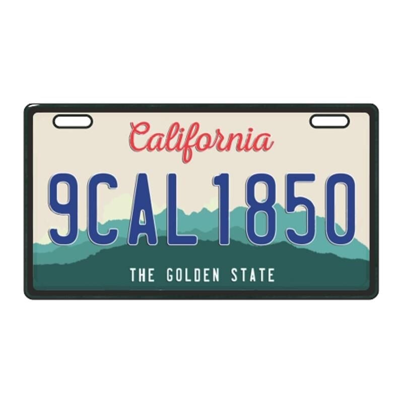 Calıfornia 2 E-Bike Plakalık
