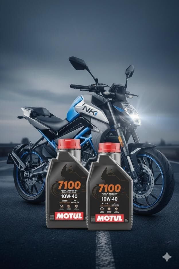 Cf Moto Nk 250 Bakım Seti Hava Yağ Filtresi Motul 7100 Yağ(2 Adet)