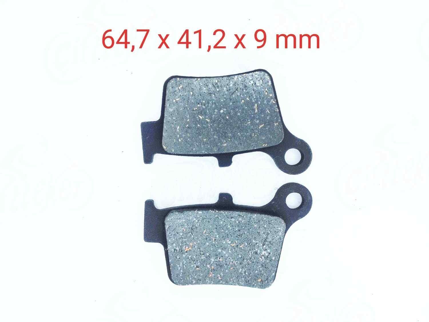 Cross Kuba Black Cat Arka Fren Disk Balatası Gold