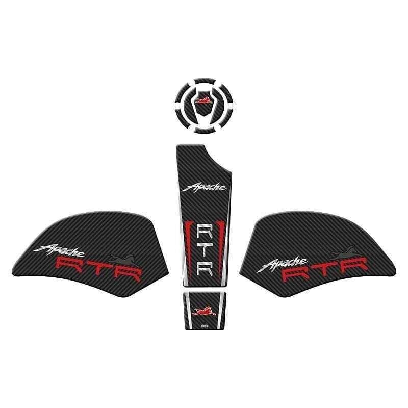 Tvs Apache Rtr 200 2022 - 2025 Uyumlu Tank Pad Set 002