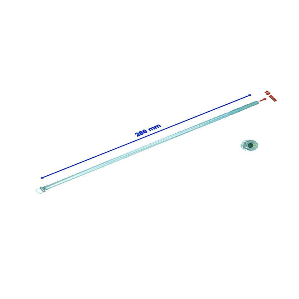 Atv Arka Salıncak Mili 10-1,5 280Xöm