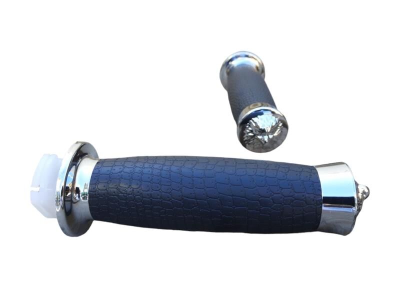 Elcik Siyah-Nikel Kartal Başlı Nokta Desenli