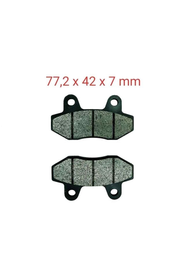 Scooter Arka Fren Disk Balatası 7 Mm Fa086 (Newlight Ym)