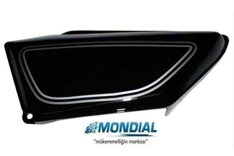 Mondial Yan Kapak Sol Siyah Kt Orj