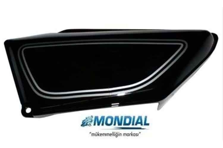 Mondial Yan Kapak Sol Siyah Kt Orj