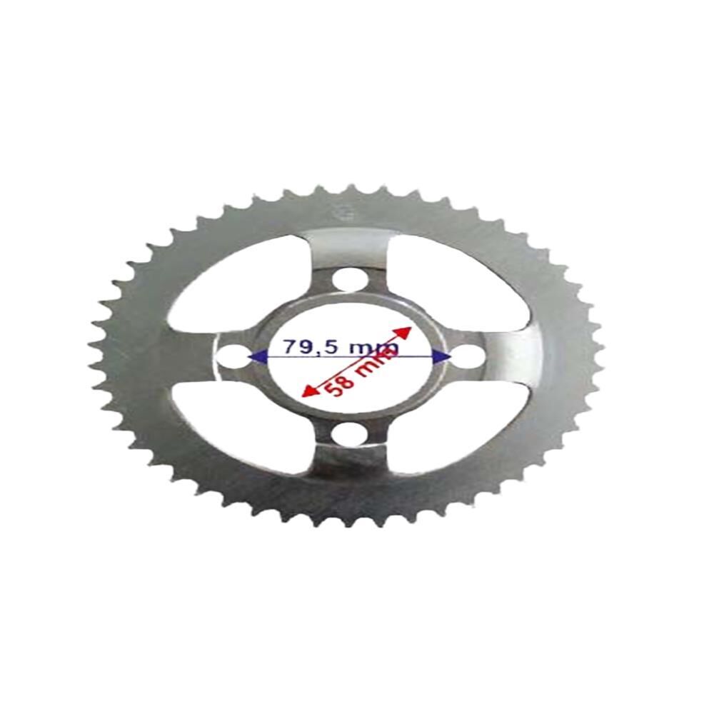 150-200 X-Treme Arka Dişli 428-50T İç 58 Mm Çanaklı Öm
