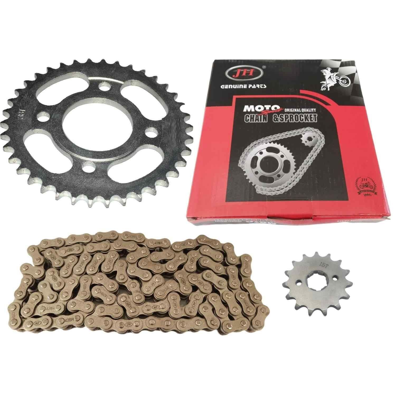 Cg Model Ön-Arka Dişli Zincir Set 428H 128L 38-15T