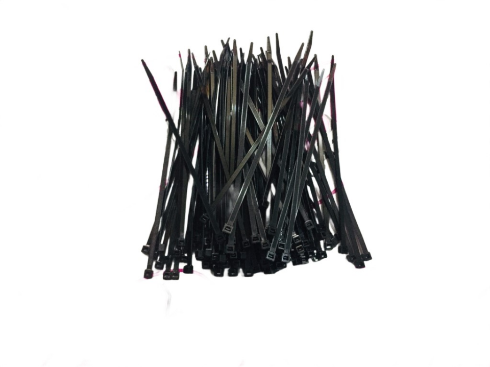 Cırt Kelepçe 100 Lü Siyah Kısa ( 20 Cm )