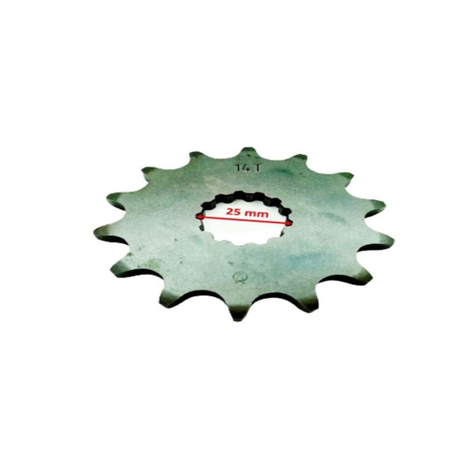 Yamaha Uyumlu R25 Mt-25 Ön Dişli 520-14T İç 25X13 Tırnak Öm