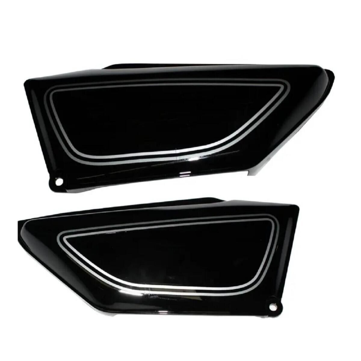 125Kt Yan Kapak Siyah (Yazısız)