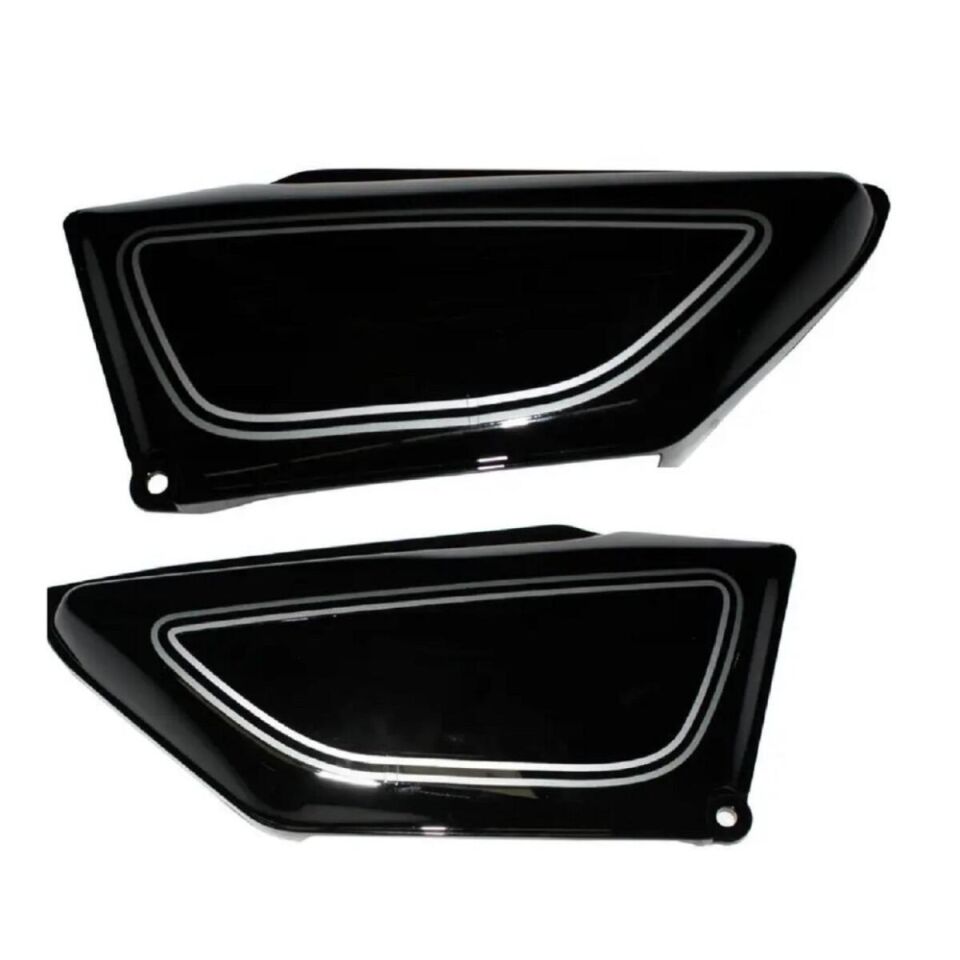 125Kt Yan Kapak Siyah (Yazısız)