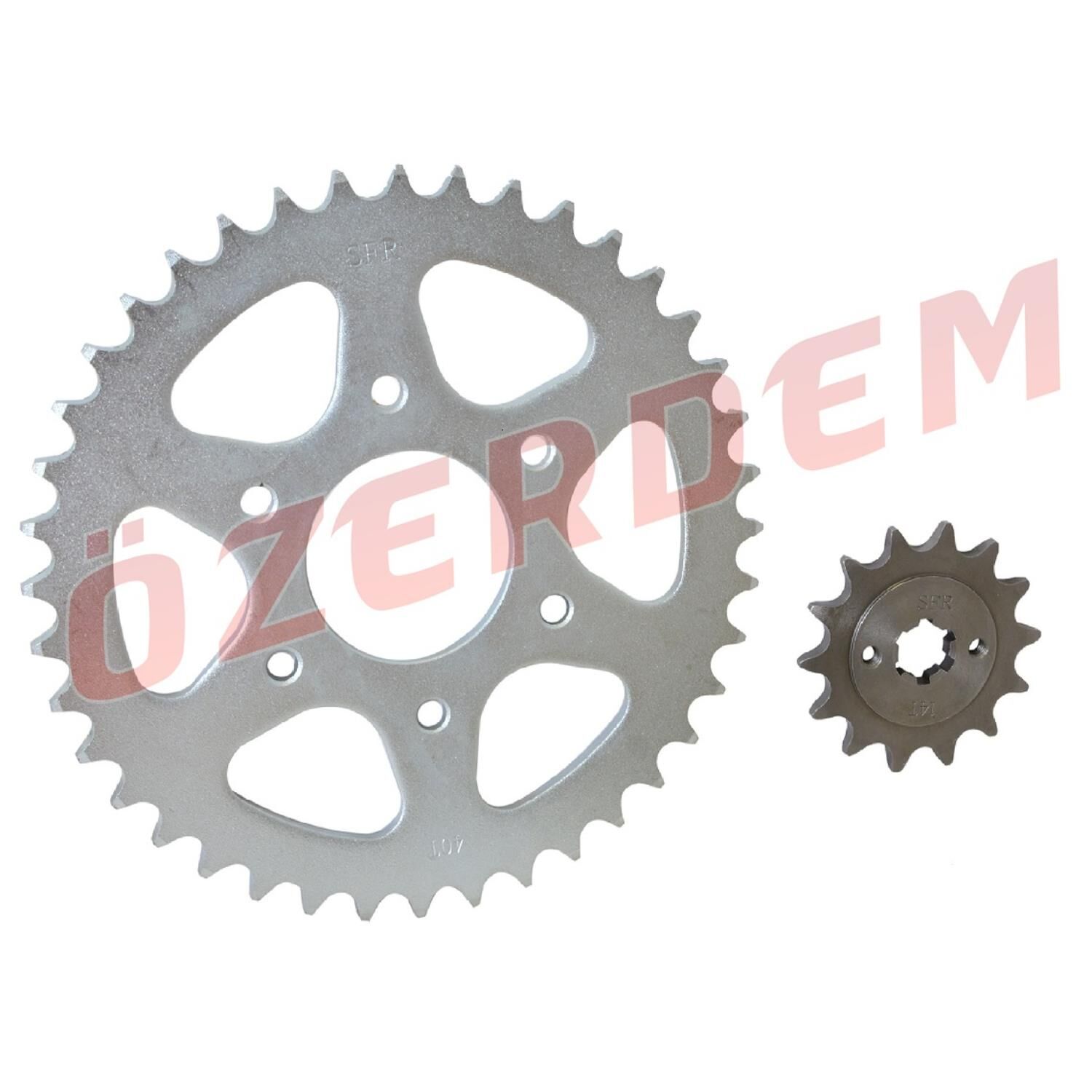 Bajaj Bajaj Pulsar Ns 200 Ön-Arka Dişli Set 520-40T 14T İth