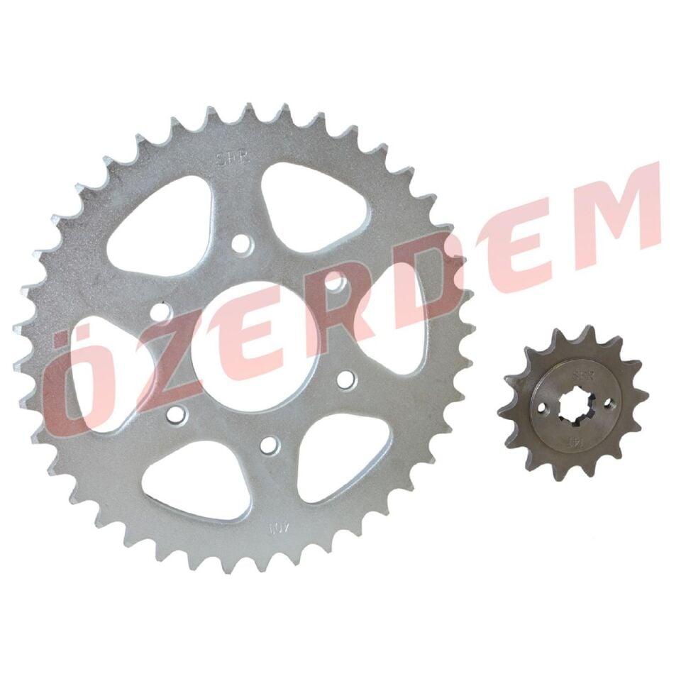 Bajaj Bajaj Pulsar Ns 200 Ön-Arka Dişli Set 520-40T 14T İth