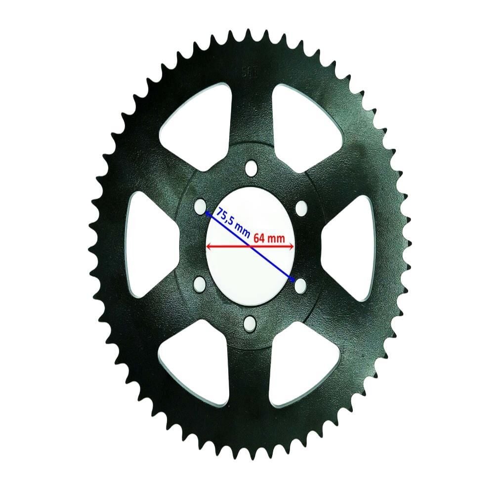 Cross 200 Arka Dişli Ramzey 428-56T İç 64 Mm 6 Delikli Öm