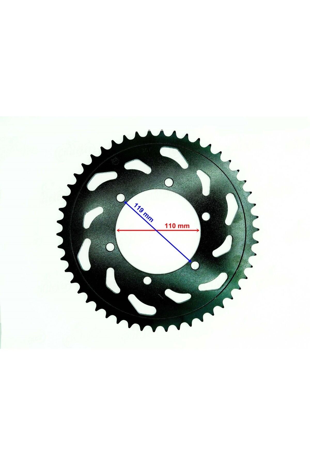 Yamaha Uyumlu R25 Mt-25 Arka Dişli 520-50T İç 110X6 Delikli Öm