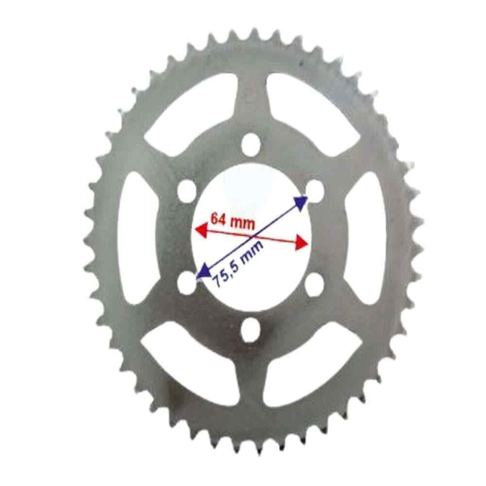 Cross 200 Arka Dişli Ramzey 428-47T İç 64 Mm 6 Delikli Öm
